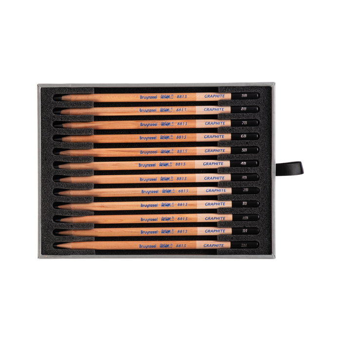 Bruynzeel Design Graphite Box 12 Pièces